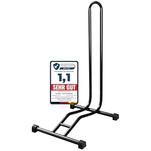Wellgro Fahrradständer Stahl Schwarz 29 Zoll