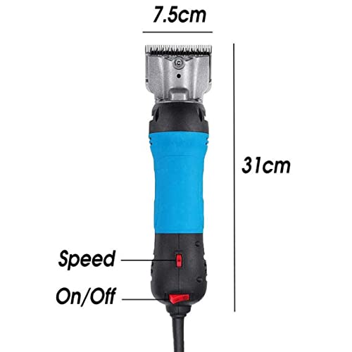 Horse Hair Clipper, 690W Electric Animal Hair Shearing Machine, 6 Adjustable Speed, Professional Horse Haircut Trimmer, For Horses/Camels/Dogs,110V #TOP5