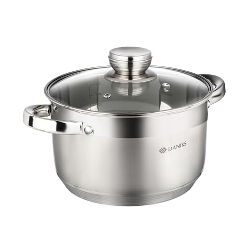 Daniks Standard Kookpan Roestvrij Staal 4 L, Ø 24 cm