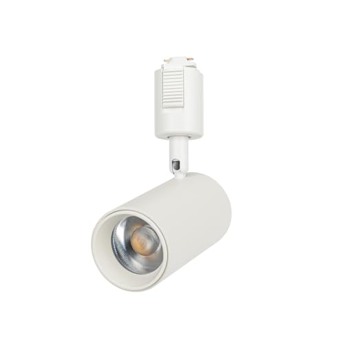 智光電気 LED一体型スポットライト Ra90高演色 36°ビーム角 ダクトレール専用 消費電力12W ライディングレール 照明器具 レールライトインテリア リビング キッチン 店舗 ショップ カフェ （白・昼白色・1個）