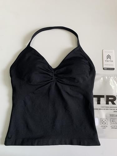 Impact Longline Strappy Top Women Impact Longline Halter Tops Workout Longline Tank Top Compression Gym Fitness4