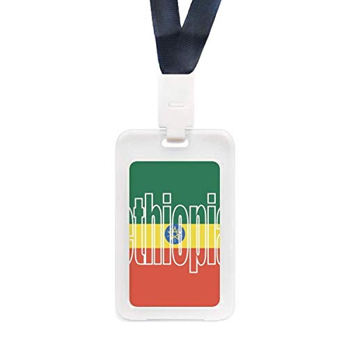 Porte-carte d'identité Éthiopie pour badge de bureau
