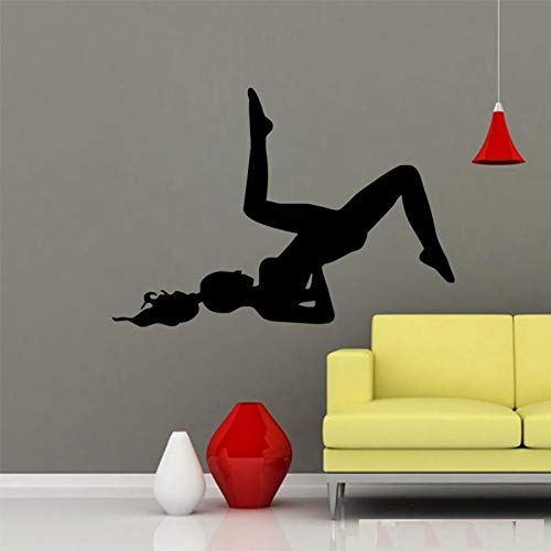 Buy ARWY® Gym Wall Stickers Girl Fitness Exercise Gym Home Decor Wall