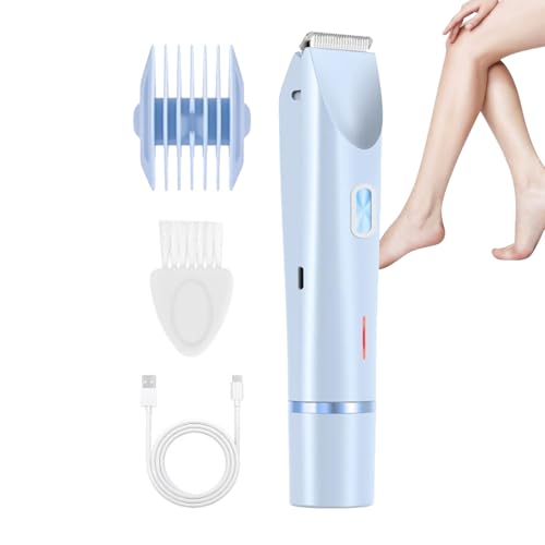 Épilateur électrique femme voyage têtes doubles pour jambes et aisselles douces