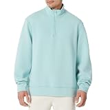 Amazon Essentials Active Sudadera Sin Capucha Tipo Jersey Marinero con Media Cremallera, XL