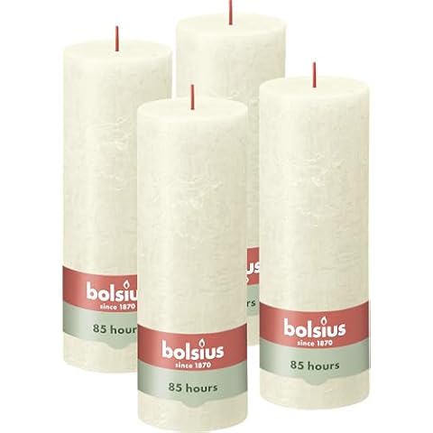 Bougie pilier rustique Bolsius Cover