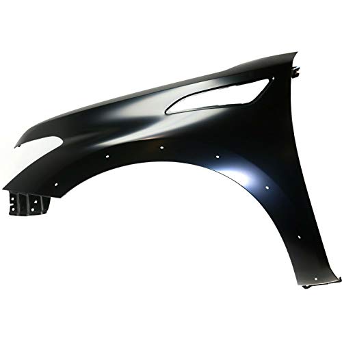 Wairau 1pc Quarter Panel Repair Quarter Panel Patch Front Left Driver Side Steel Primed for Nissan for Armada Exclusive/Platinum/SL/SV 17-19 & Platinum Reserve 18-19 Car with Molding Holes SL1357