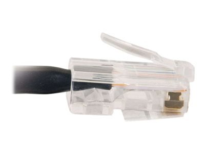 Image of C2G 24493 Cat5e Crossover Cable - Non-Booted Unshielded Network Crossover Patch Cable, Black (3 Feet, 0.91 Meters)