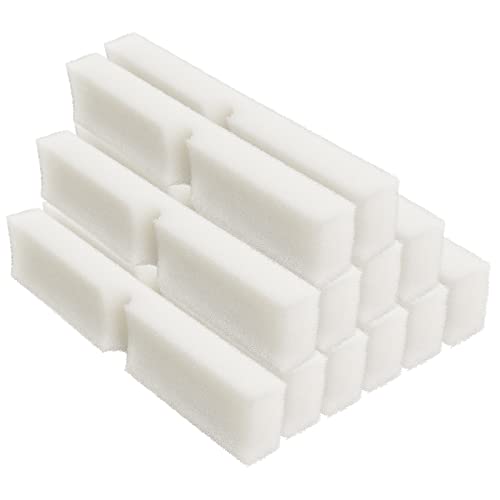 Podoy Fx4 Foam Filter Pads Replacement Compatible with Fluval FX5 / FX6 Canister Filter Aquarium Bio Sponge Foam Filter Pads (12 Packs)