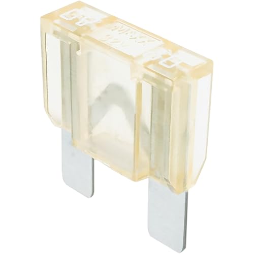 Tecside 80A KFZ Maxi Sicherung | 1 Stück | 29mm Stecksicherung für Stromdieb & Sicherungshalter 12V 24V 32V Flachsicherung für Auto, Boot, Motorrad, Wohnmobil, Roller | iMaXX maxiOTO F9080 Beige