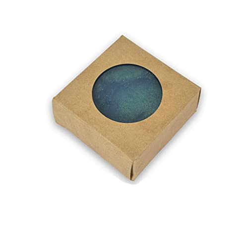 Crafter's Choice Kraft Square with Round Window Soap Box -