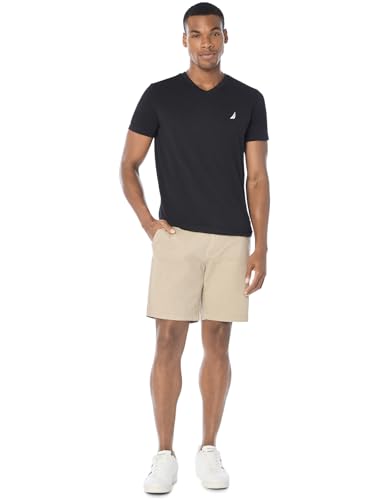Nautica Mens Short Sleeve Solid Slim Fit V-Neck T-Shirt2