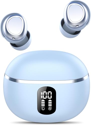 Ear Buds Wireless Earbuds, Bluetooth Headphones 5.4 In Ear with 4 ENC Noise Cancelling Mic, Touch Control, Deep Bass, 50H Playtime Bluetooth Earphones, Mini Sleep Earbuds IPX7 Waterproof, USB-C
