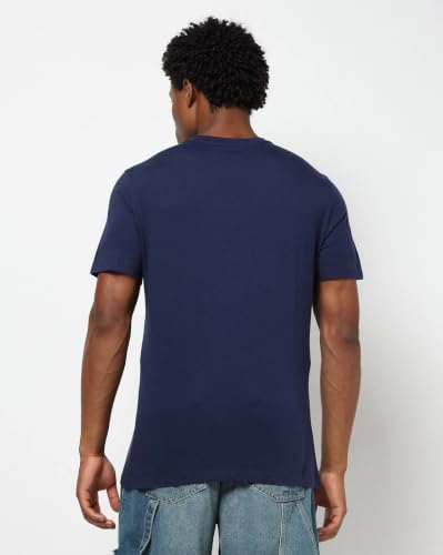 Image of Men Printed Regular fit Half Sleeve Round Neck T-Shirt