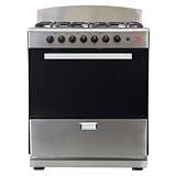 MC - 30' Stainless Steel R Gas Space Saver Range with 4.0 CFT Oven Capacity - Italian...