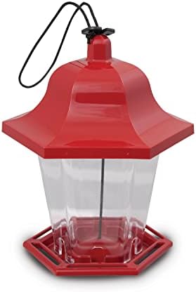 Small Hanging Bird Feeder - What You Didn't Know About These Gems 4 Pennington Songbird Lantern Bird Feeder, Red, 8 inches high 6 inches Wide at top, (100511311)