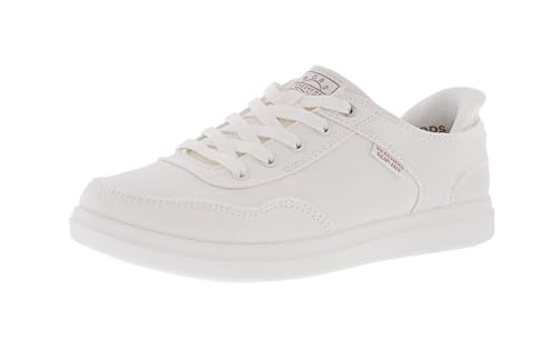 Skechers BOBS Slip-Ins: D'Vine-So Devoted Women's Slip On, 8.5 C/D US, Off White