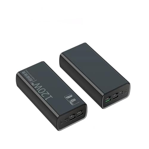 120w Portatile Power Bank Bank Nero-100000mah usb