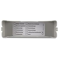 REV Potentialausgleichsschiene, plombierbar, 9 Anschlüsse, grau – Ansicht 3