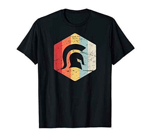 Retro Vintage Greece / Ancient Greek Helmet & Hoplite Greece T-Shirt Retro Vintage Greece / Ancient Greek Helmet & Hoplite Greece T-Shirt
