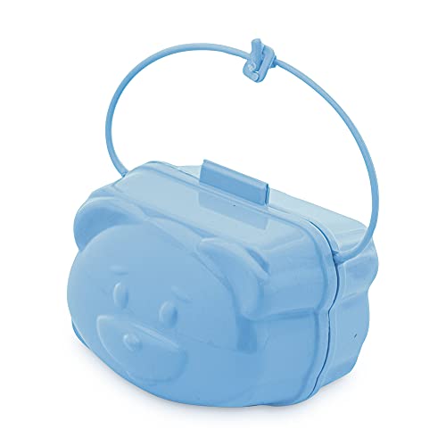 Adoleta Bebê, Porta Chupeta Urso Azul Bebê