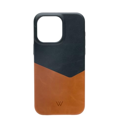 Étui en cuir compatible avec iPhone 15 Plus protection MagSafe Wilken