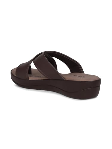 Image of Bata Women's Casual Toe Ring Slipper - Brown