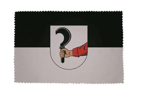 Brillenputztuch Talheim bei Heilbronn Fahne Flagge Glasreinigungstuch Microfasertuch