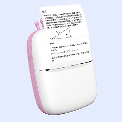 Ronyme doméstico Escritório Impressora Bluetooth Impressora Portátil de Bolso Portátil Impressora de