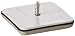 Shepherd Hardware 9244 2-1/8-Inch Square, Adhesive Slide Glide Furniture Sliders, 4-Pack