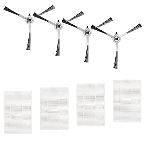 Zigma 4 Hepa + 4 brosses latérales pour Robot aspirateur Spark 980 pour Fonction Nettoyage Cover