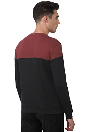 Image of Van Heusen Cotton Blend Men Crew Neck Sweatshirt