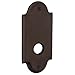 Baldwin R031112LPV Venetian Bronze Individual 5.9" Height Arch Left Handed Privacy Rosette