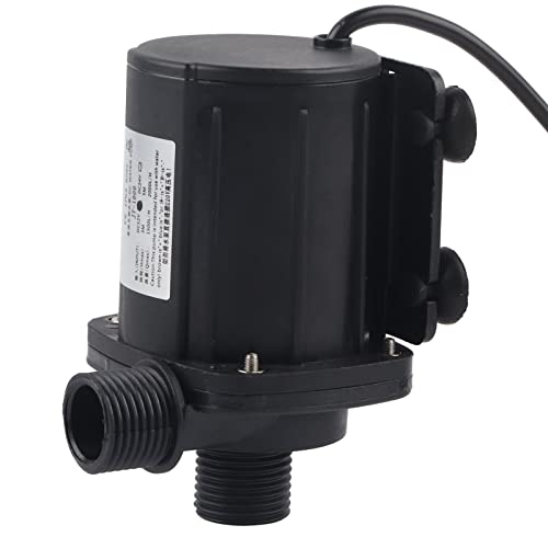 Dioche Mini Pompe à Eau Boost sans Balais, Tête Hydraulique 12V -, économie d'énergie, Faible Bruit, Débit de 1500L/H, Idéale pour la Culture...