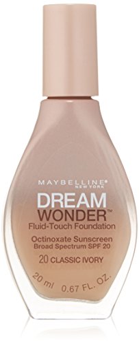 Maybelline New York Dream Wonder Fluid-Touch Foundation, Classic Ivory, 0.67 Fluid Ounce