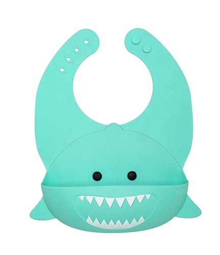 melii Silicone Weaning Bib for Babies & Toddlers, Large Food Catcher
