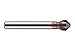 Dormer G57031.0 Countersink, Straight Shank, AlTiCN Coating, Cobalt, Full Length 71 mm, Flute Length 24.4 mm, Shank Diameter 12 mm