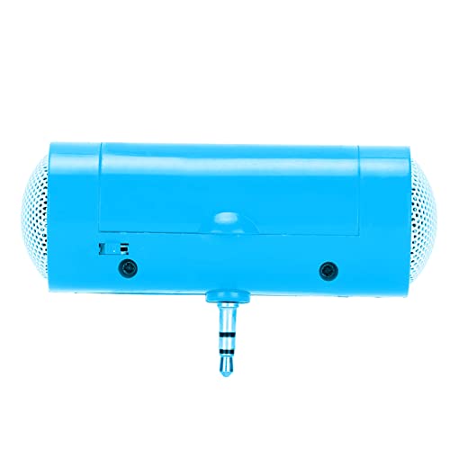 Image of JTLB Wireless Mini Speaker, Clear Audio Portable Plug Speaker with 3.5Mm Jack for Cell Phones and Tablets, Easy to Carry, Compatible with All Digital Devices (Blue)