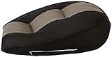 FEHUN Car Booster Cushion,car Seat Pad Driving Test Heightened Cushion Breathable Chair Cushion Four Seasons Driving Cushion for Car Office Home-Sky (Color : Black, Size : 14)