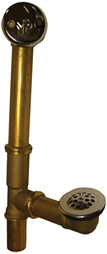 PROFLO PFWO201 Хром менен капталган универсалдуу дренаждык/таштандыларды чогултуучу түтүк.