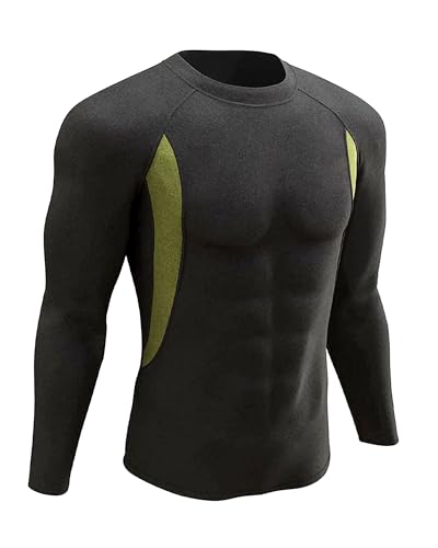 UNIQUEBELLA Thermo Unterwäsche Unterhemd, Funktions Herren Funktionswäsche Skiunterwäsche Winter Ski Thermo-Unterwäsche Thermowäsche