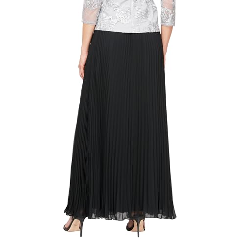 Image of Alex Evenings Women's Full Length Formal Maxi Skirt, Perfect for Special Evening to Party Guest (Petite and Regular Sizes)