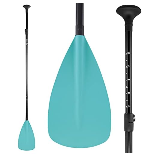 SereneLife Stand Up Paddle-Board Adjustable Paddle - Adjustable Water Paddle Oar for SLSUPB105 Free-Flow Inflatable SUP Stand Up Water Paddle-Board - SereneLife PRTSLSUPB105PDL