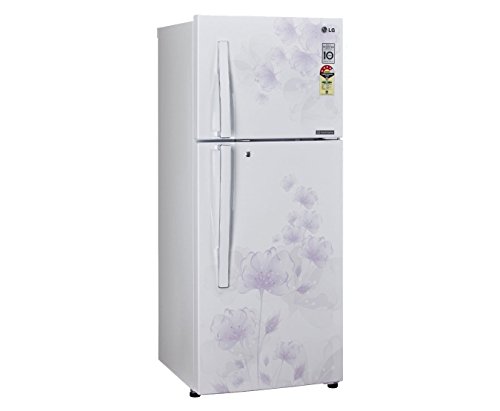 Image of LG 285 L 4 Star Frost Free Double Door Refrigerator(GL-D302JPFL, White, Inverter Compressor)