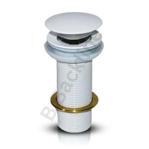 Brass Heavy Quality Full Threaded Pop Up Waste Coupling 32 MM - 5" Inches (White Matt) (B0CPSBNKSH) Amazon Price History, Amazon Price Tracker