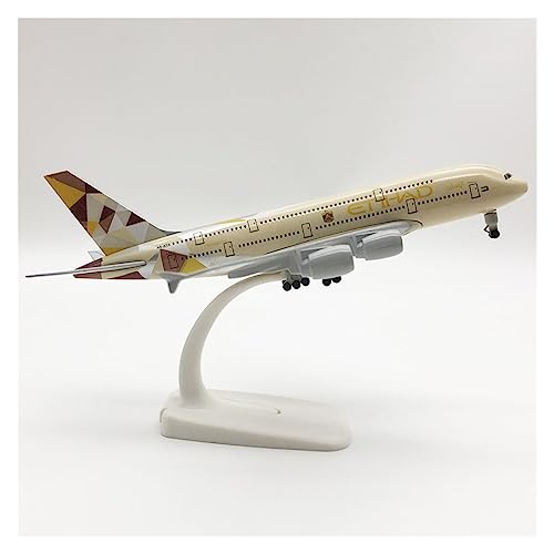 Maquette avion A380 ETIHAD échelle 1:400 collection miniature métal 20cm