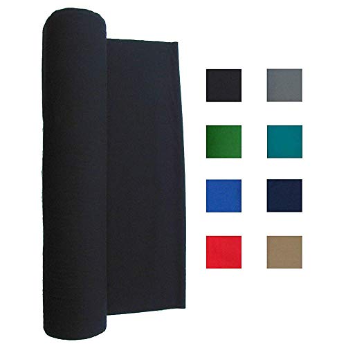 haxTON Premium Pool Table Accessories Popular Style Billiard Cloth Not Faded Billiard Table Felt Standard Green, Green,Navy Blue,Red,Blue or Black for Pool Table for 7/8/9 Foot (red 8 Foot)