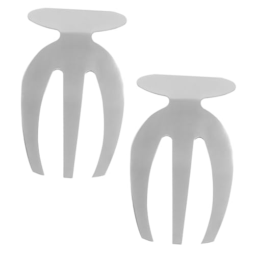 OFFSCH 2 Piece Salad Serving Claw Forks Stainless Steel Salad Tongs Tableware