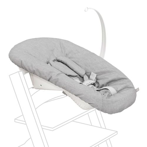 Stokke Tripp Trapp Newborn Set, Grigio - Trasforma Tripp Trapp in una sedia per neonati fino a 9 kg...