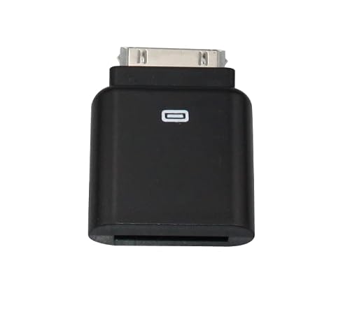 YONGJIANGXIA 30PIN Male to Female Adapter for Apple Devices with Micro USB Input